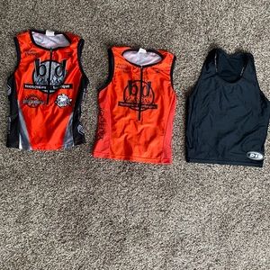 Triathlon tops, Monogolian BBQ and DeSoto